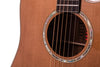 Auden Artist Series Colton Cutaway Electro Acoustic All Gloss Cedar/Mahogany in Hard Case