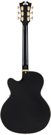 D'Angelico Excel 59 Hollow Body in Solid Black