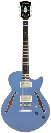 D'Angelico Excel SS Tour Semi-hollow in Slate Blue