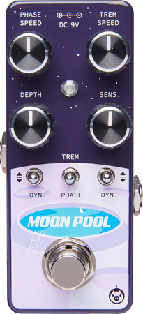 Pigtronix Moon Pool Micro Dynamic Tremvolope Phaser Effects Pedal
