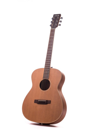 Auden Neo Mahogany Bowman Model Satin Cedar Top in Gig Bag