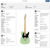 Fender Ltd Edition Player Telecaster HH in Surf Pearl with Maple Neck ex demo