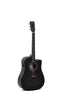Sigma DMCE-BKB SE-PT Preamp Dreadnought Electro Acoustic in Blackburst