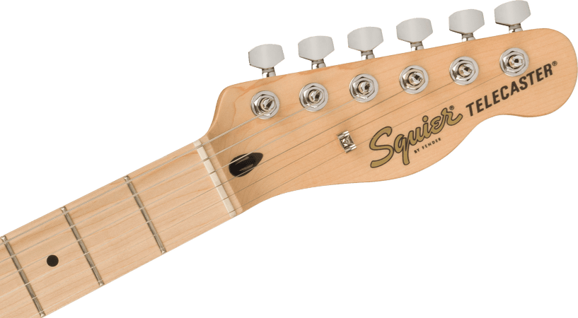 Squier Affinity Telecaster in Butterscotch with Black Pickguard