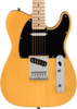 Squier Affinity Telecaster in Butterscotch with Black Pickguard