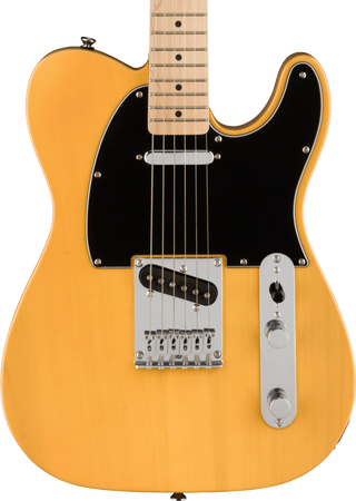 Squier Affinity Telecaster in Butterscotch with Black Pickguard