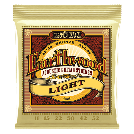 Ernie Ball Earthwood 80/20 Bronze Acoustic Guitar Strings - The Guitar Store - The Home Of Tone