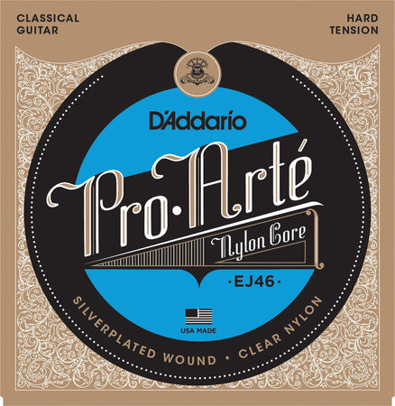 D'Addario EJ46 Pro-Arte Nylon Classical Guitar Strings Hard Tension - The Guitar Store - The Home Of Tone
