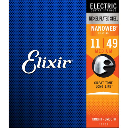 Elixir 12102 Medium 11-49 - The Guitar Store - The Home Of Tone