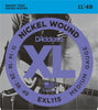 D'Addario EXL115 Nickel Wound Electric Guitar Strings Medium-Blues-Jazz Rock 11-49 - The Guitar Store - The Home Of Tone