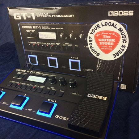 Boss GT1 GT-1 Guitar Effects Processor Pedal - The Guitar Store - The Home Of Tone