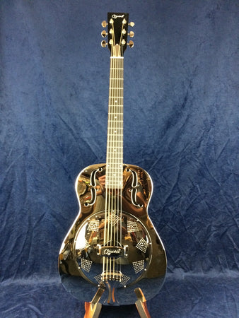 Ozark 3515N Biscuit Resonator Steel Body Nickel Plated