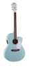 Cort Jade Classic Electro Acoustic Cutaway in Sky Blue Open Pore