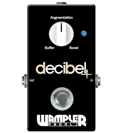 Wampler Decibel Plus Buffer Boost Guitar Pedal