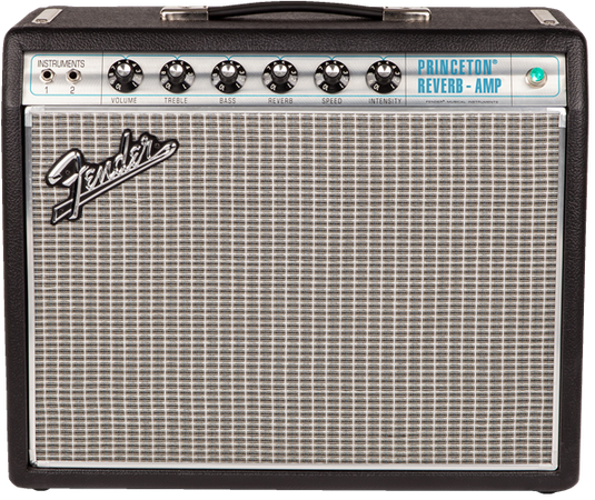 Fender 68 Custom Princeton Reverb 1x10 Valve Guitar Amplifier Combo