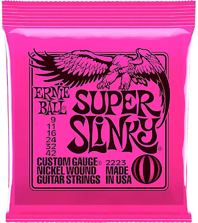 Ernie Ball 2223 Super Slinky 9-42 - The Guitar Store - The Home Of Tone