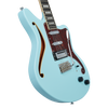 D'Angelico Premier Series Bedford Offset Semi-Hollow in Sky Blue