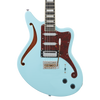 D'Angelico Premier Series Bedford Offset Semi-Hollow in Sky Blue