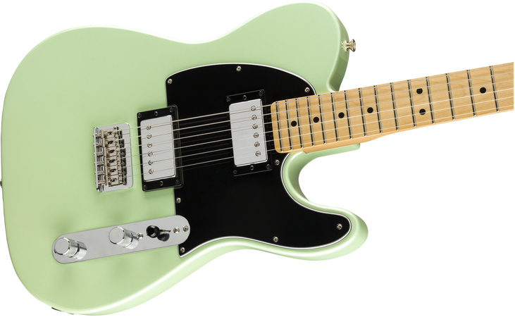 Fender Ltd Edition Player Telecaster HH in Surf Pearl with Maple Neck ex demo
