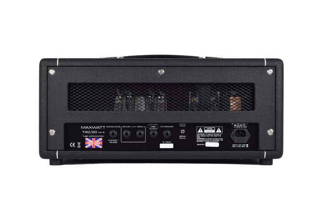HIWATT T40-20 MKIII 40 Watt Valve Head Amplifier with Reverb - theguitarstoreonline