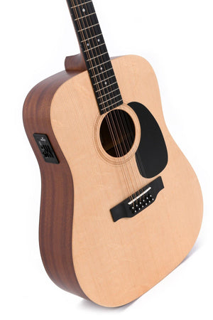 Sigma DM12E Dreadnought 12 Strings Electro Acoustic Guitar - theguitarstoreonline