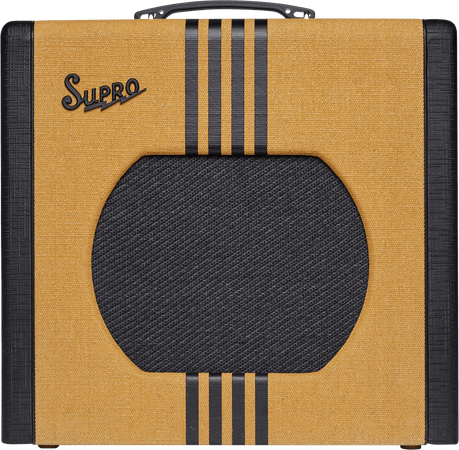 Supro Delta King 12 Tweed and Black