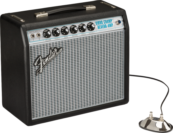 Fender 68 Custom Vibro Champ Reverb 1x10 Valve Combo