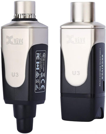 Xvive U3 Microphone Wireless System in Black - theguitarstoreonline