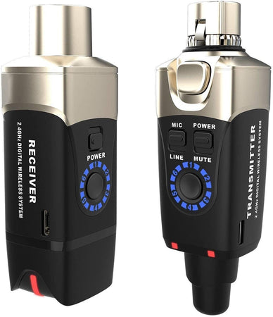 Xvive U3 Microphone Wireless System in Black - theguitarstoreonline