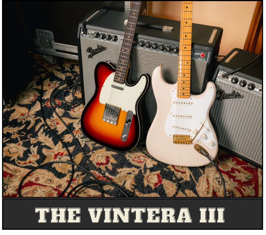 Introducing the Fender Vintera III Series: A New Era of Timeless Tone