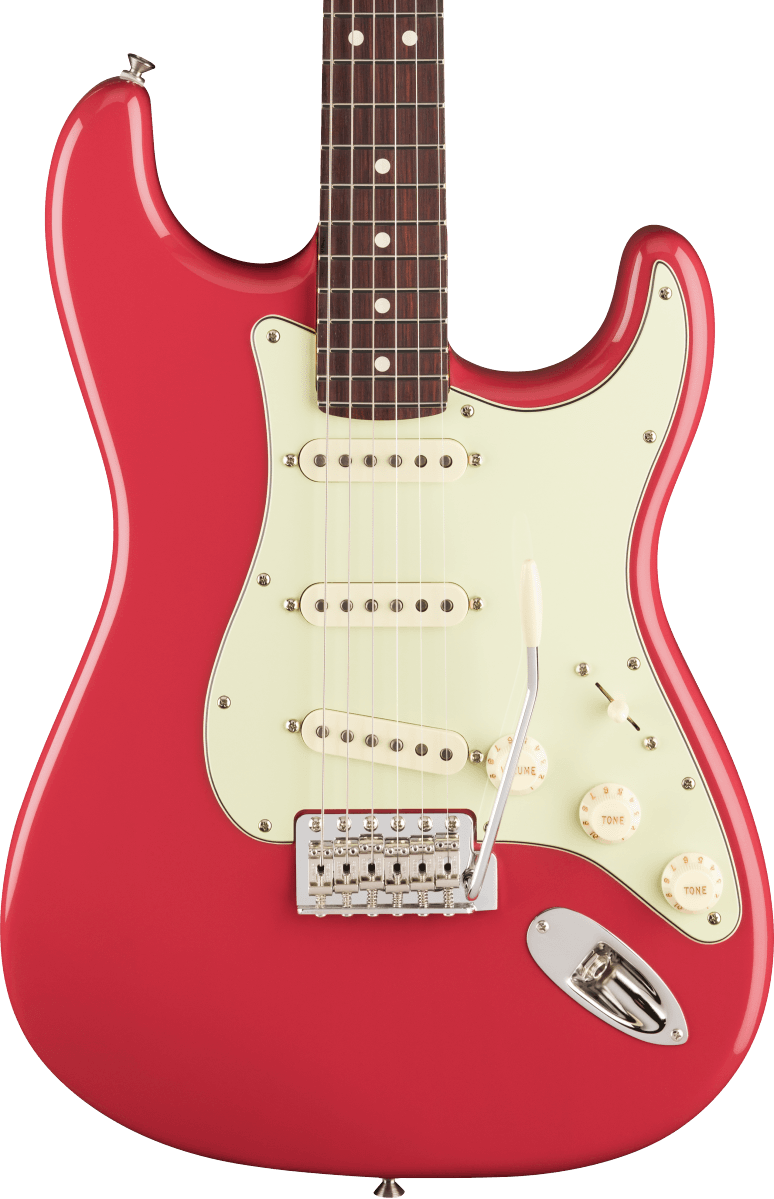 Fender American Professional Classic Stratocaster RW en Faded Dakota Red