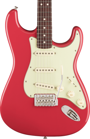 Fender American Professional Classic Stratocaster RW in Faded Dakota Red