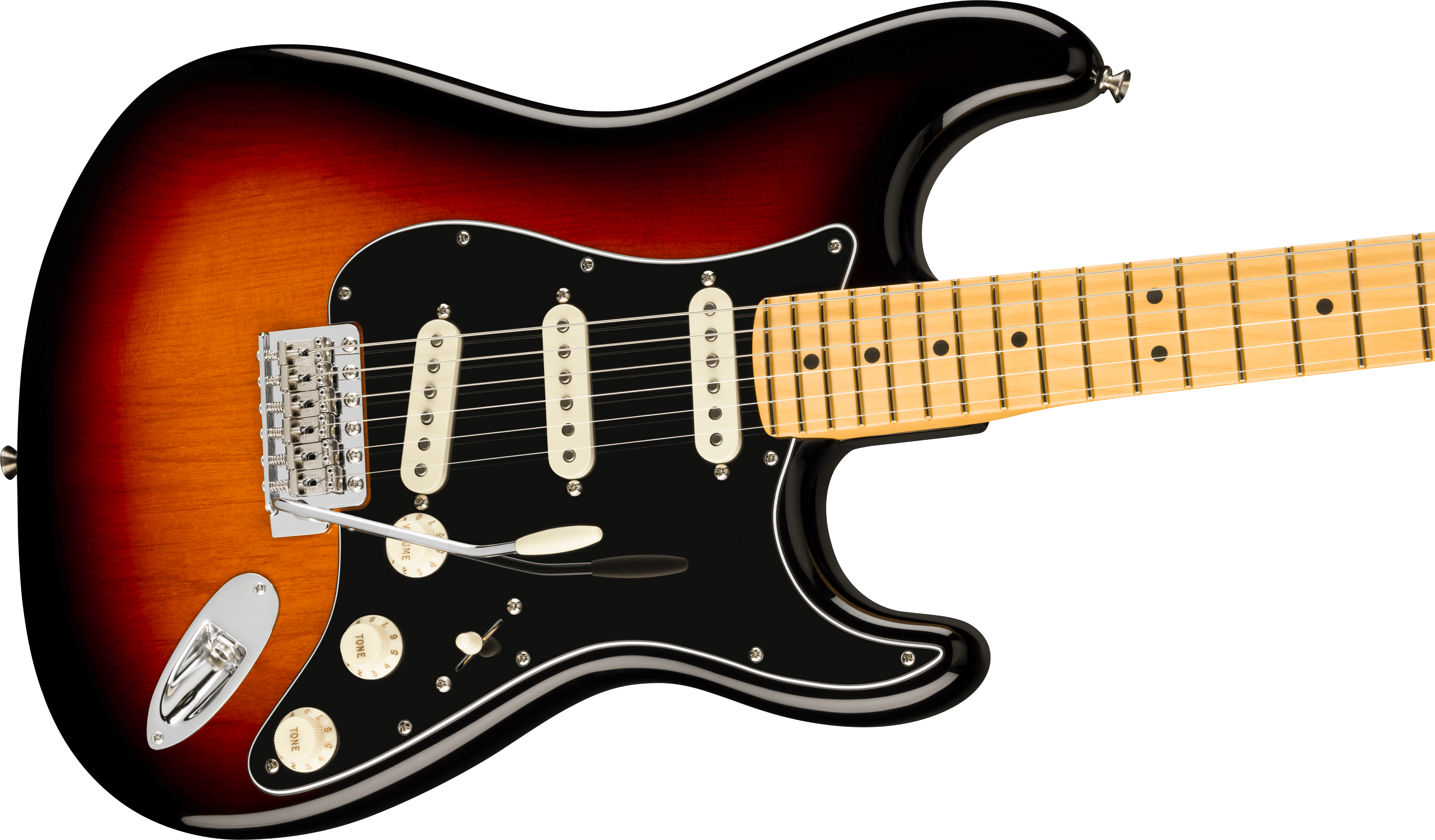 Fender American Professional Classic Stratocaster Maple Neck in 3 Tone Sunburst
