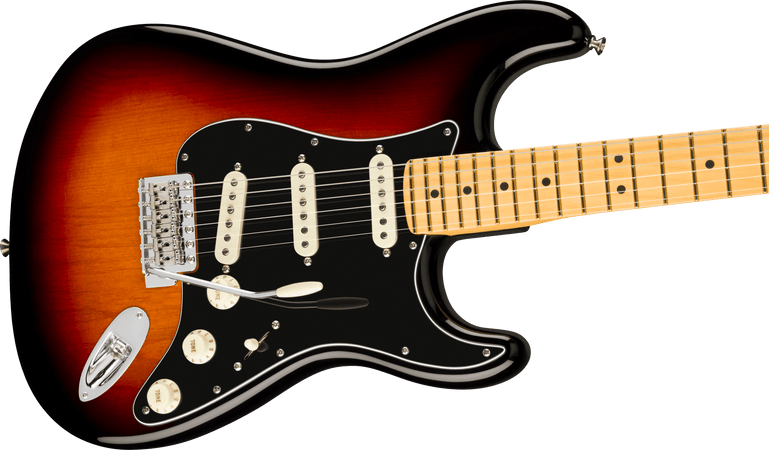 Fender American Professional Classic Stratocaster Maple Neck in 3 Tone Sunburst