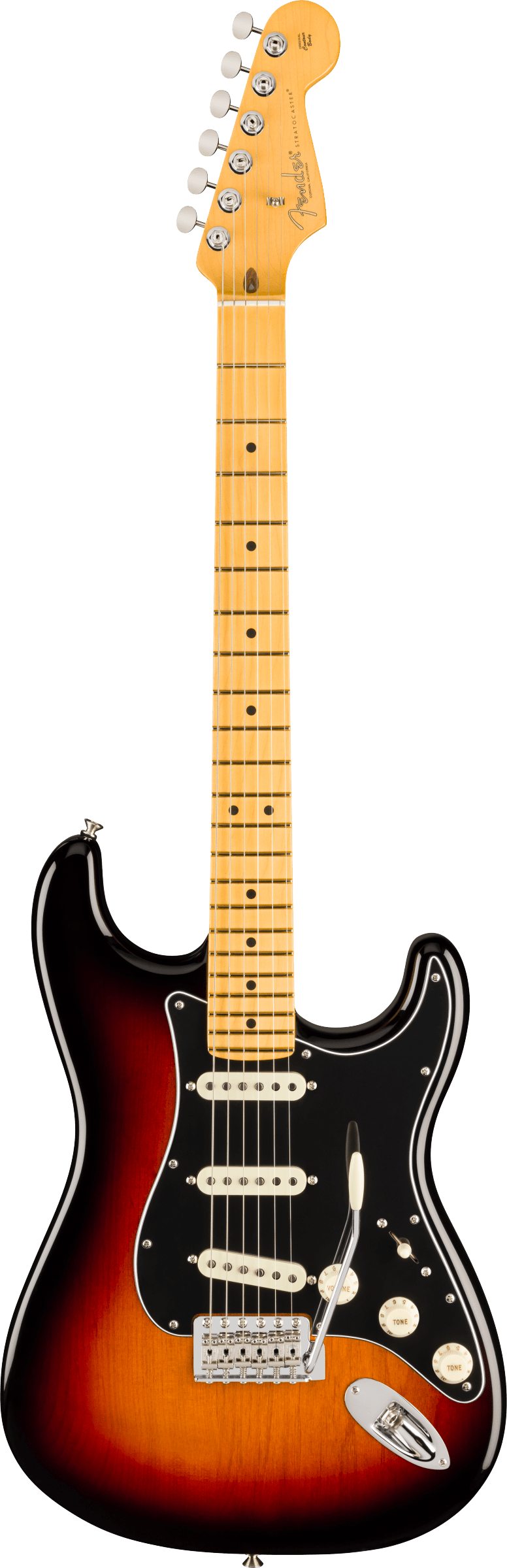 Fender American Professional Classic Stratocaster Maple Neck in 3 Tone Sunburst