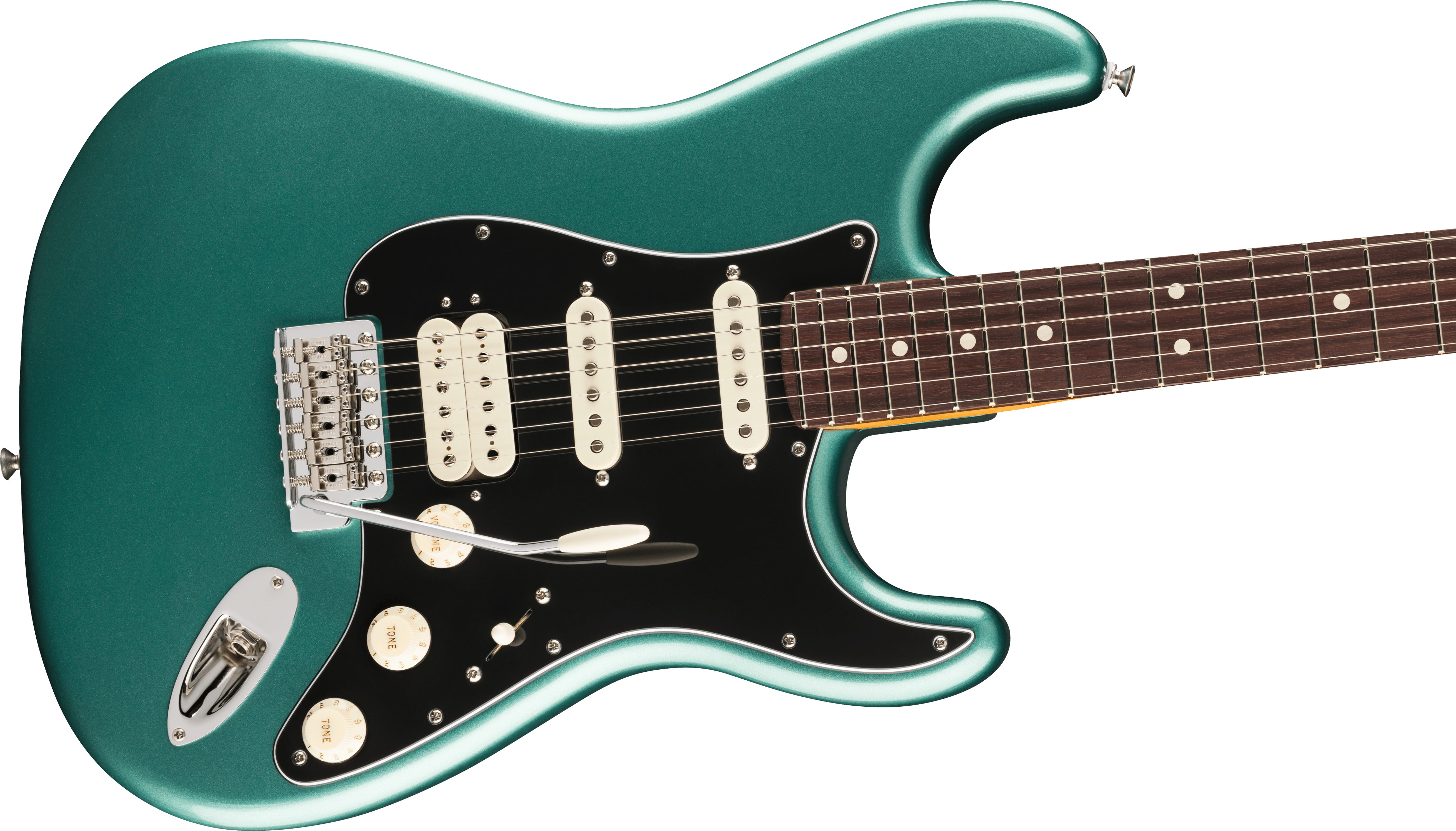 Fender American Professional Classic Stratocaster HSS RW Faded Sherwood Green Metallic