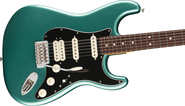 Fender American Professional Classic Stratocaster HSS RW Faded Sherwood Green Metallic