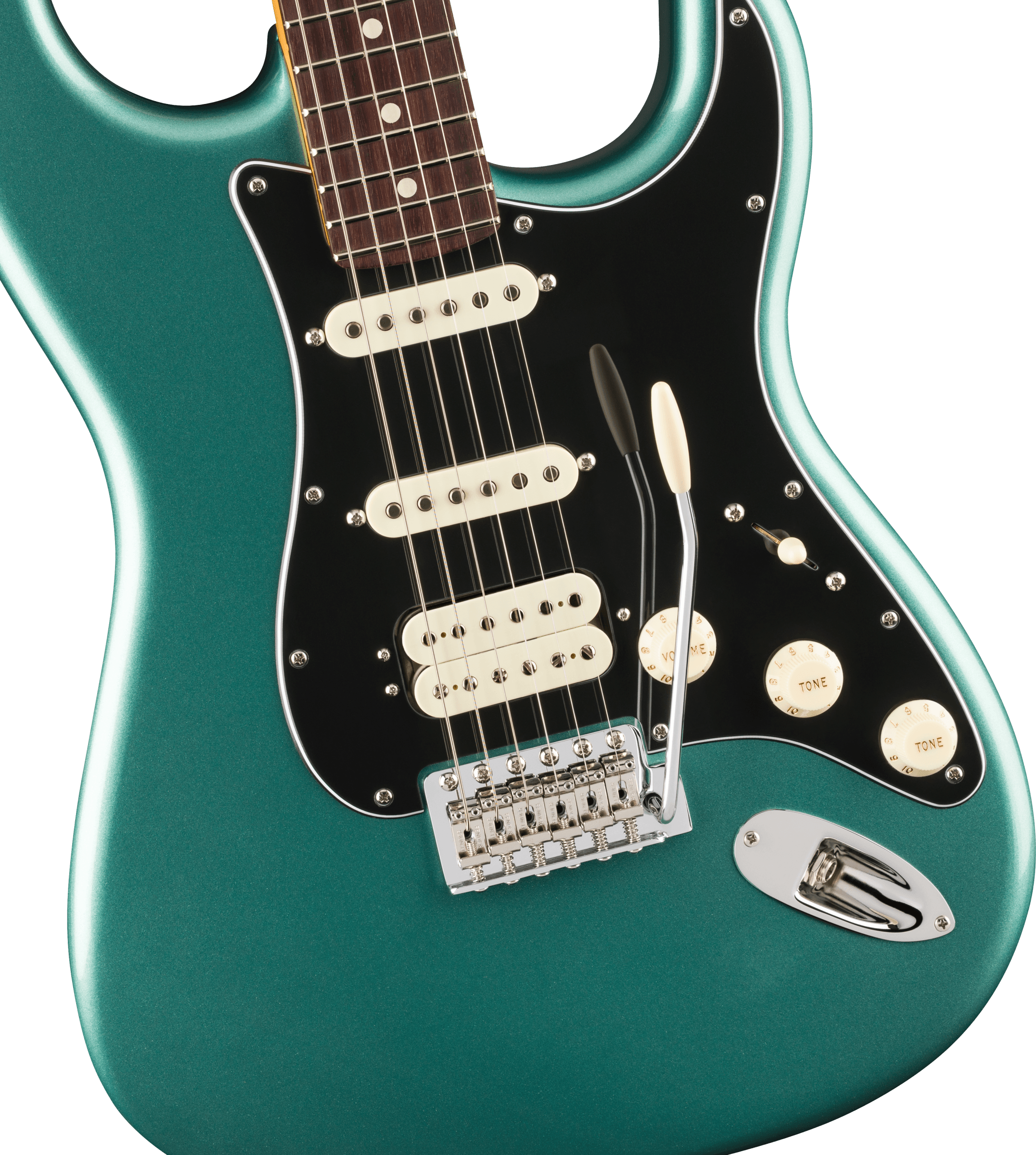 Fender American Professional Classic Stratocaster HSS RW Faded Sherwood Green Metallic