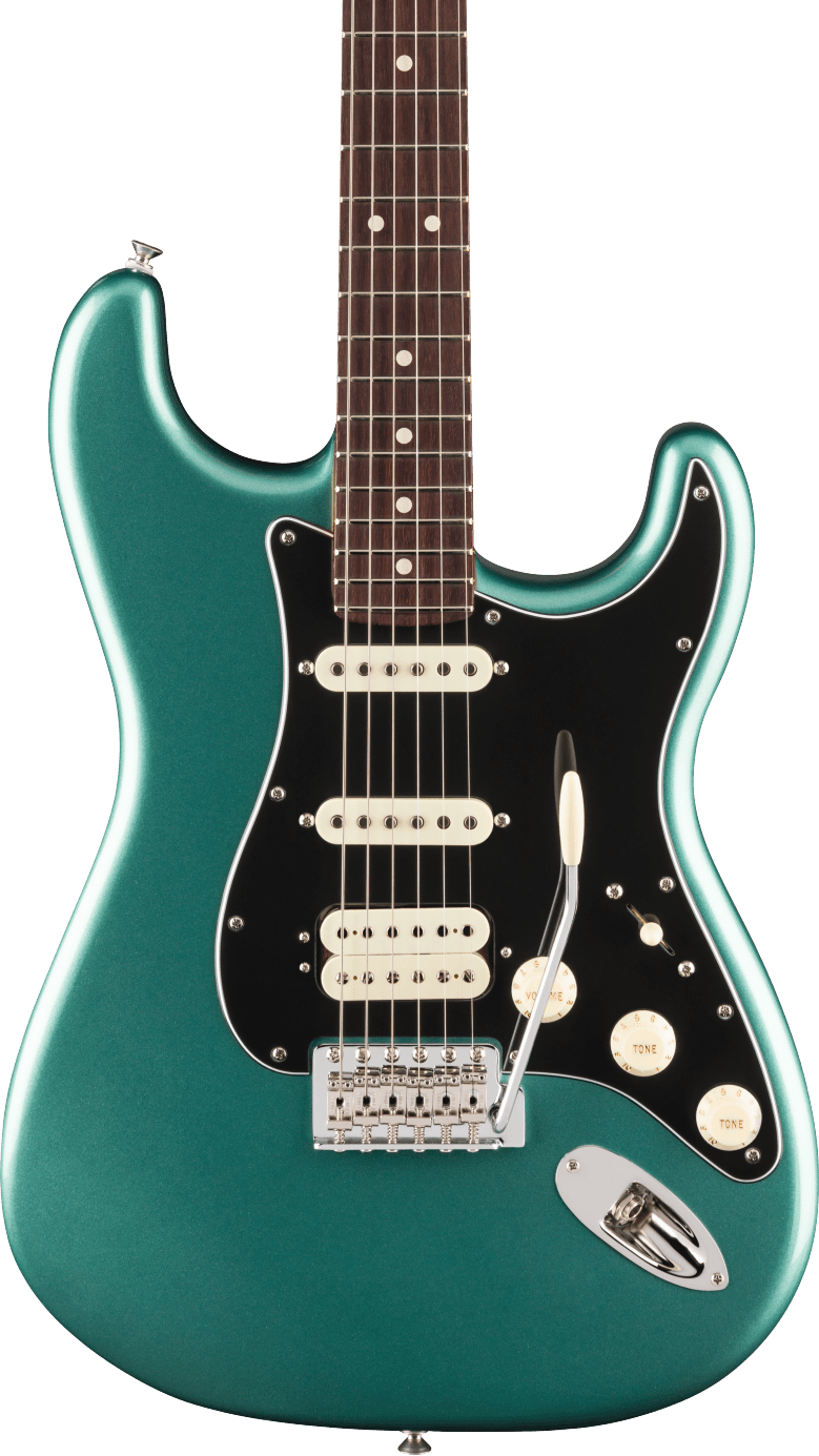 Fender American Professional Classic Stratocaster HSS RW Faded Sherwood Green Metallic