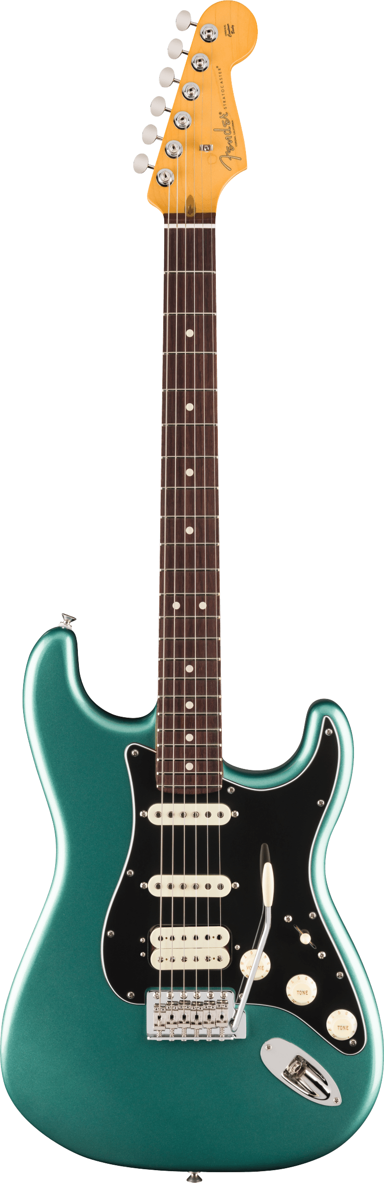 Fender American Professional Classic Stratocaster HSS RW Faded Sherwood Green Metallic