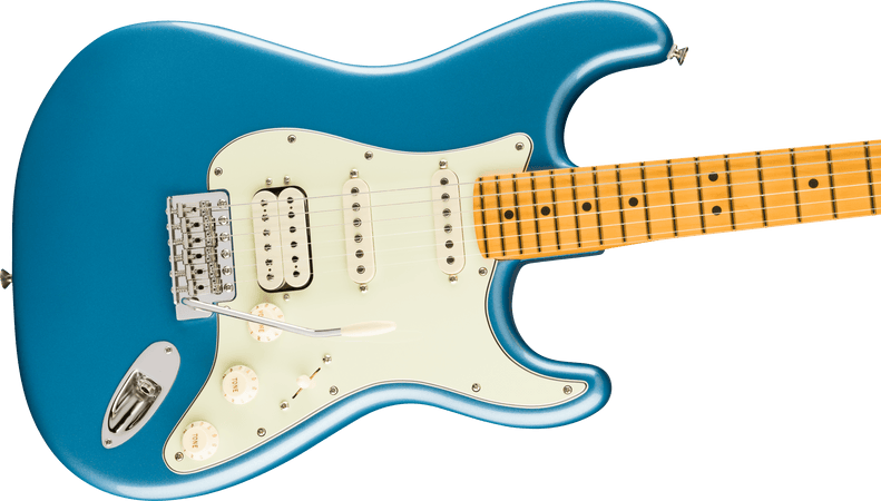 Fender American Professional Classic Stratocaster HSS in Faded Lake Placid Blue