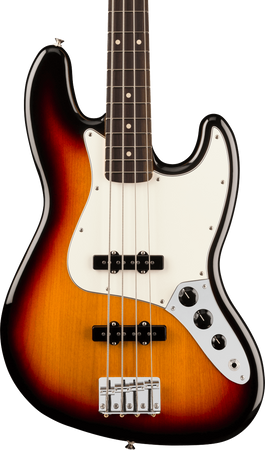 Fender Player II Jazz Bass Rosewood Fingerboard in 3 Tone Sunburst