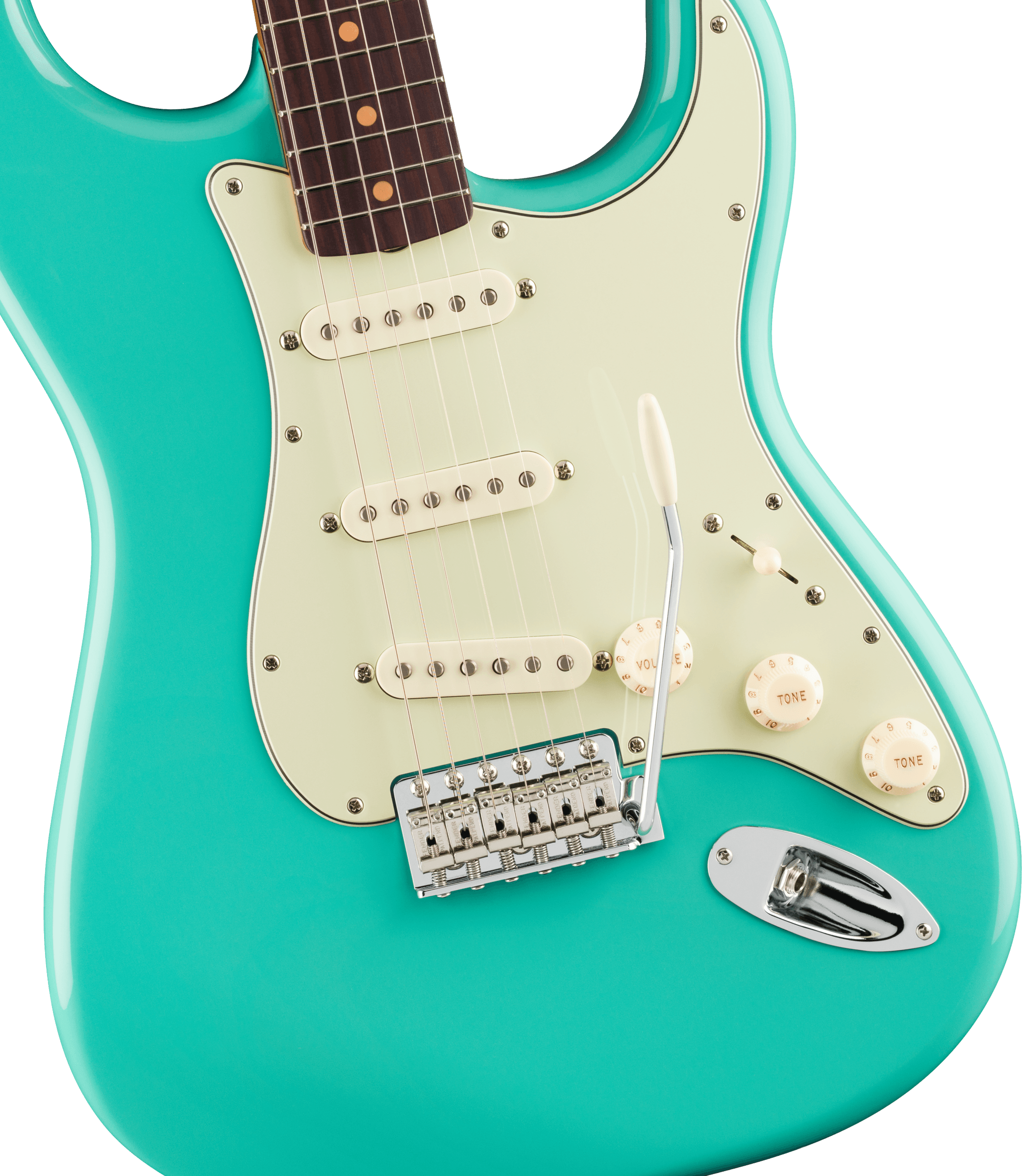 Fender Vintera III Early '60s Stratocaster Rosewood FB in Seafoam Green
