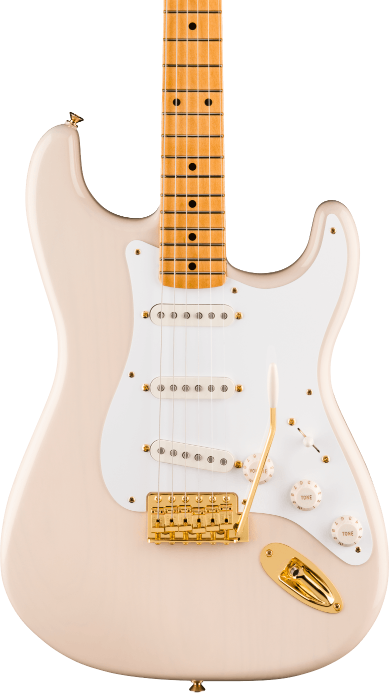 Fender Limited Edition Vintera III Late '50s Stratocaster Maple Neck in White Blonde