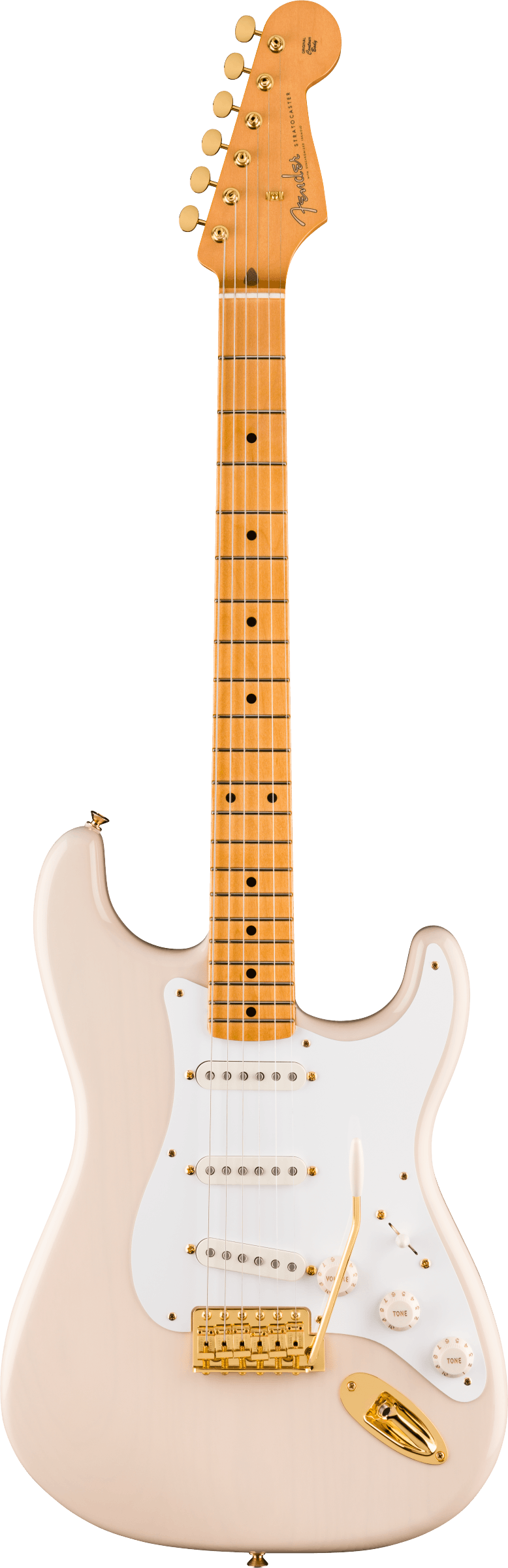Fender Limited Edition Vintera III Late '50s Stratocaster Maple Neck in White Blonde