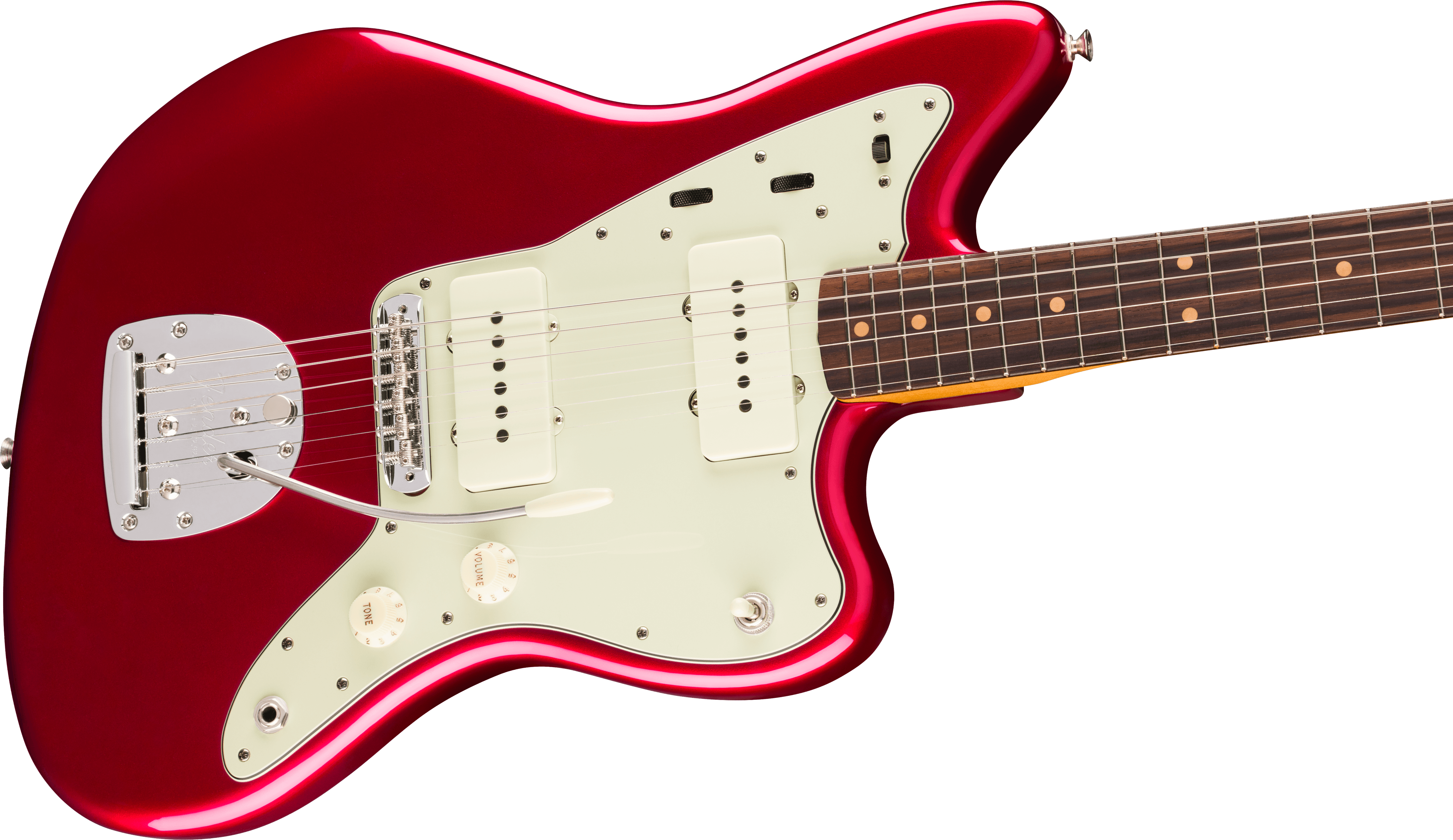 Fender Vintera III Mid '60s Jazzmaster Rosewood FB in Candy Apple Red