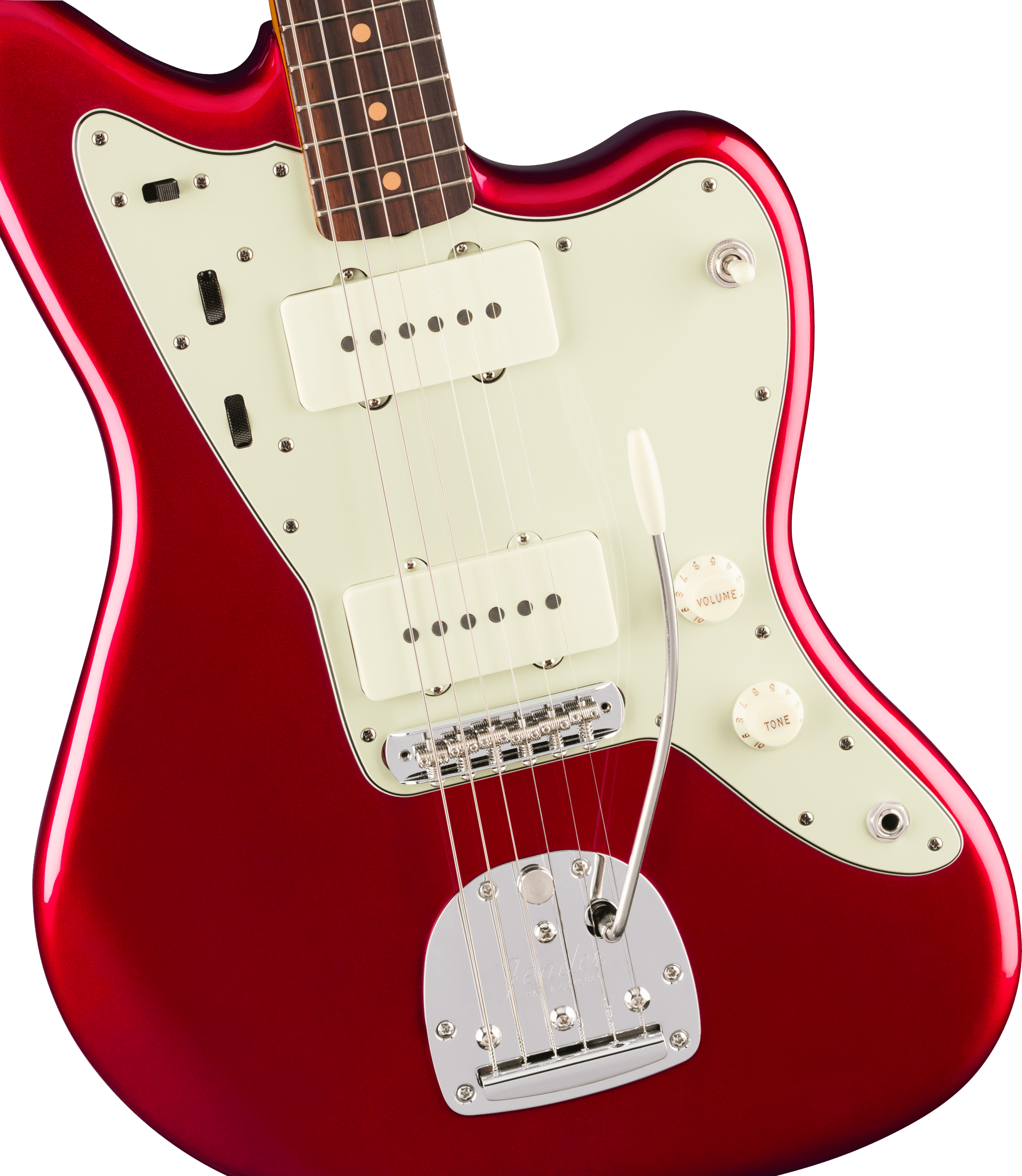 Fender Vintera III Mid '60s Jazzmaster Rosewood FB in Candy Apple Red