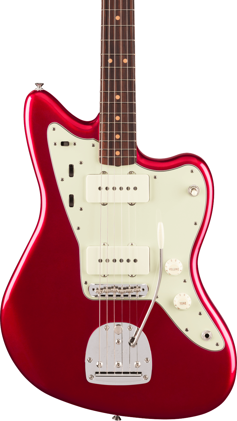 Fender Vintera III Mid '60s Jazzmaster Rosewood FB in Candy Apple Red
