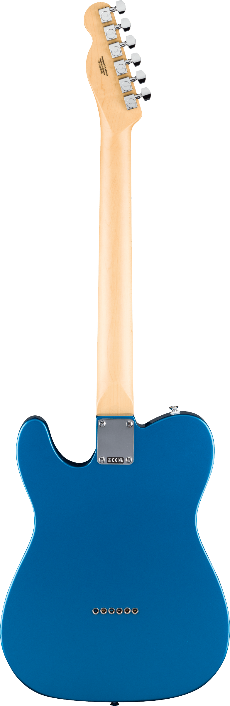 Fender Standard Series Telecaster Maple Neck White PG in Aqua Marine Metallic