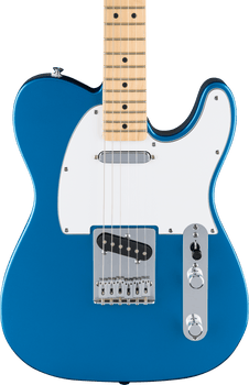 Fender Standard Series Telecaster Maple Neck White PG in Aqua Marine Metallic